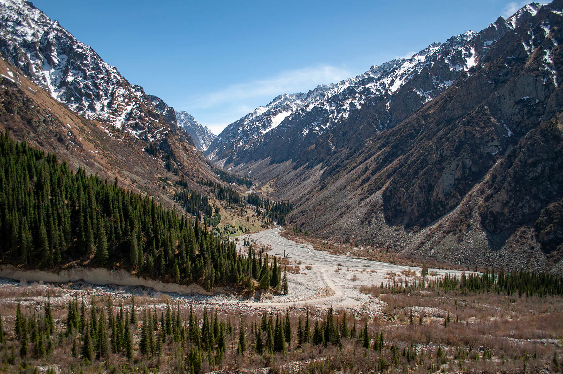 ala archa park narodowy trekking w kirgistanie